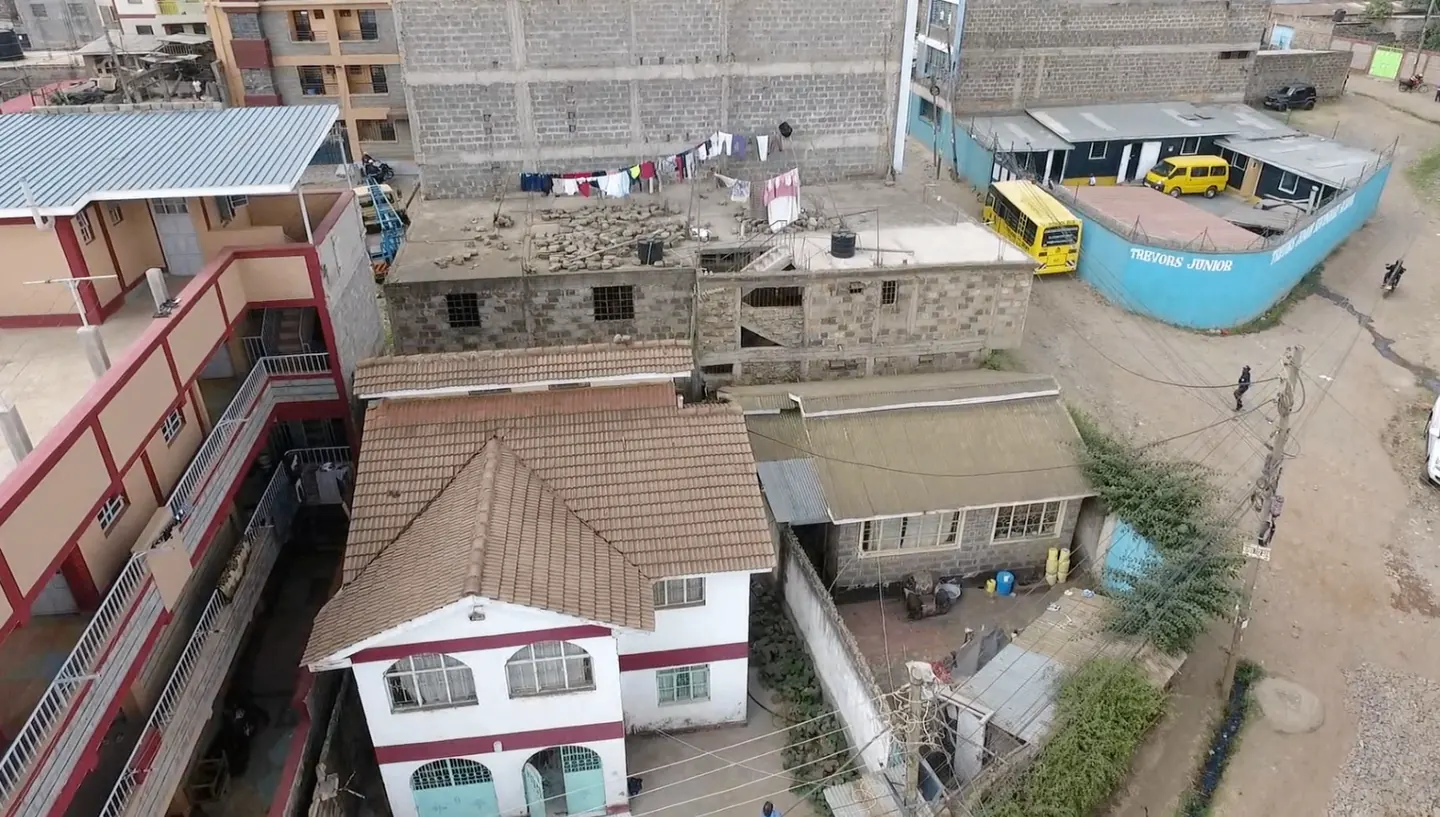 House for sale 50 by 100 in Mwiki Cieku 1.5km off Mwiki road Near Trevor Academy