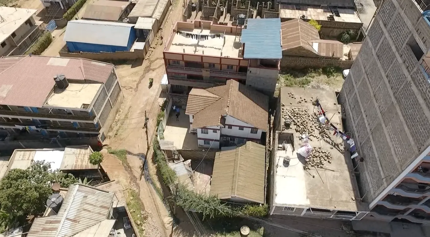 House for sale 50 by 100 in Mwiki Cieku 1.5km off Mwiki road Near Trevor Academy