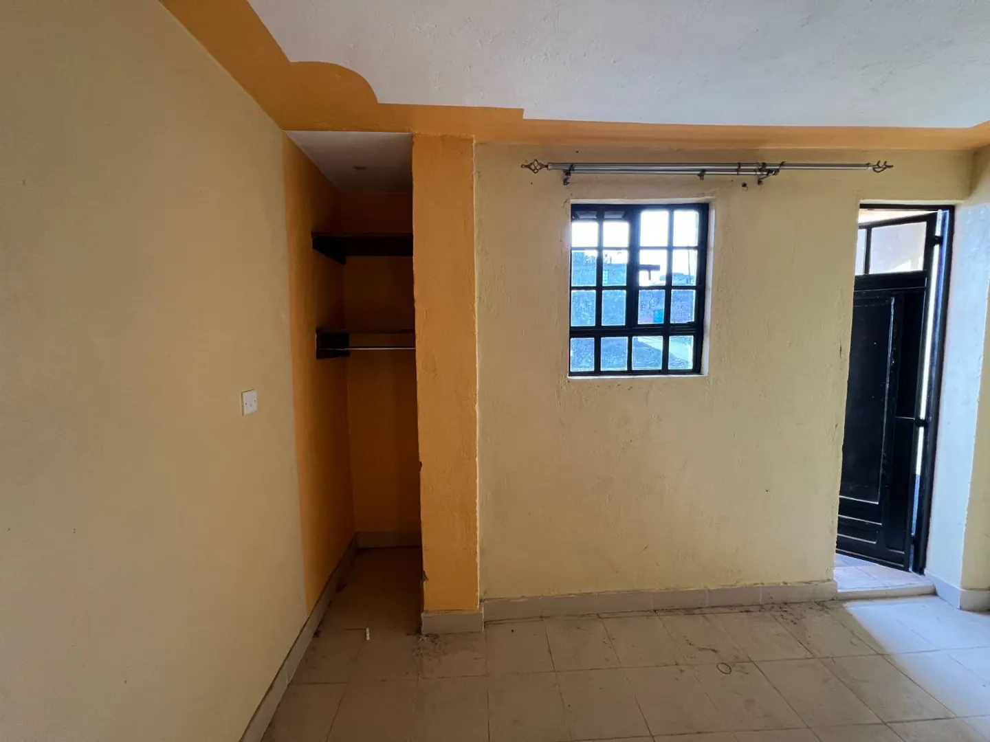 Modern Bedsitter in Kasarani Mwiki near Road with Balcony and Parking
